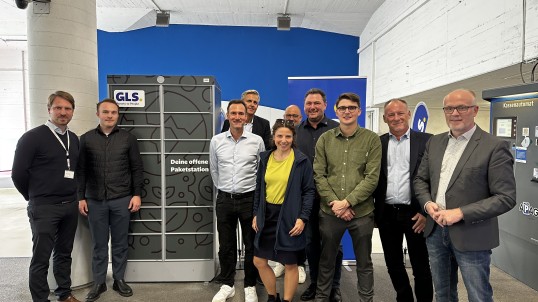  Parcel locker in Aachen in operation