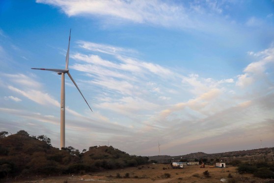 Wind energy in Naranpar, India