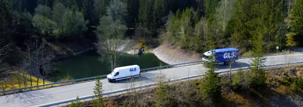 Blue GLS fleet