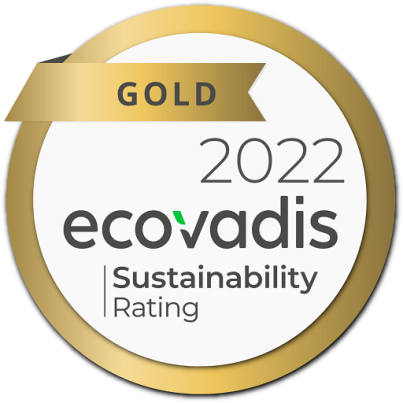 EcoVadis gouden medaille