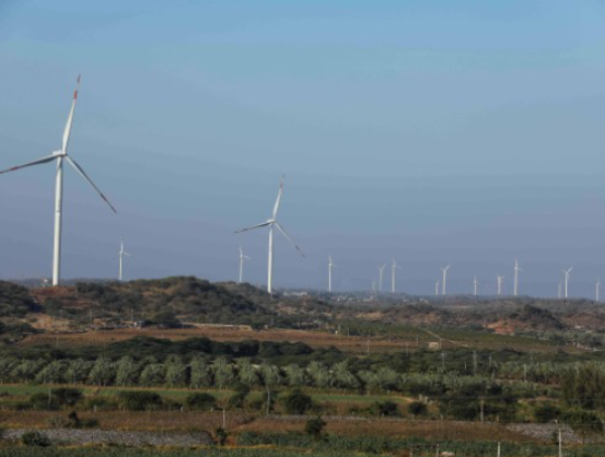 Windmills in Gadhsisa, India