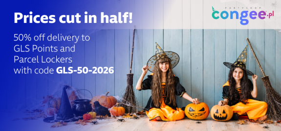 50% off delivery to GLS Points and Parcel Lockers with code GLS-50-2026