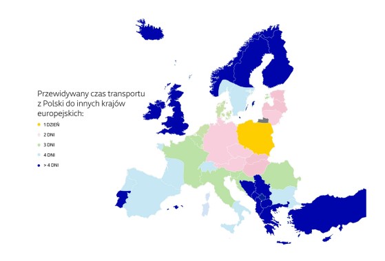 Dostarczamy do 24 krajów UE 