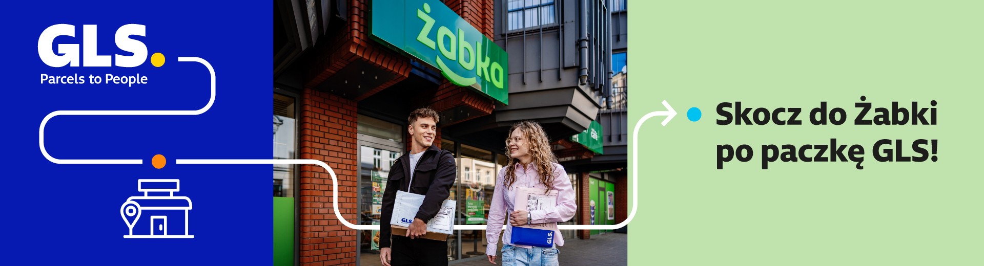 Skocz do Żabki po paczkę GLS!